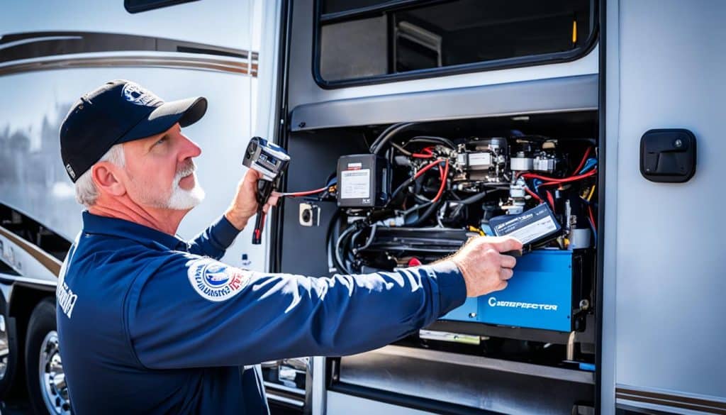Certified RV inspector