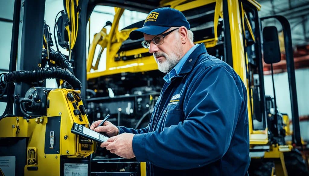 Warren MI equipment evaluation - Heavy Equipment Pre Purchase Inspection Warren MI