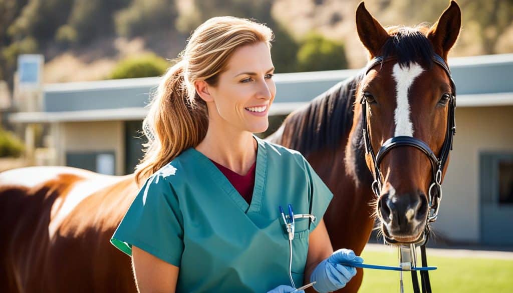 equine vet in California