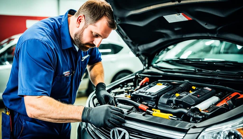 auto mechanic Norfolk performing inspection - Pre Buy Car Inspection Norfolk VA